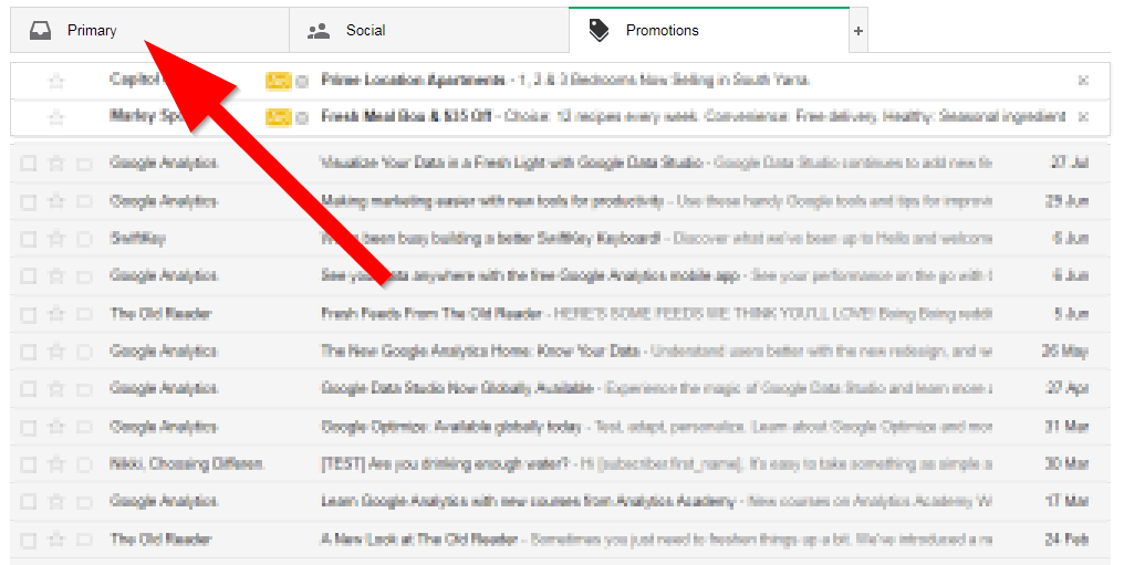 How to whitelist emails in Gmail